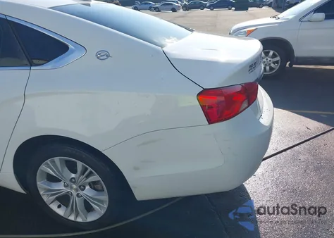 2015 Chevrolet Impala 1Lt из США, поврежденный, VIN 2G1115SL7F9128703